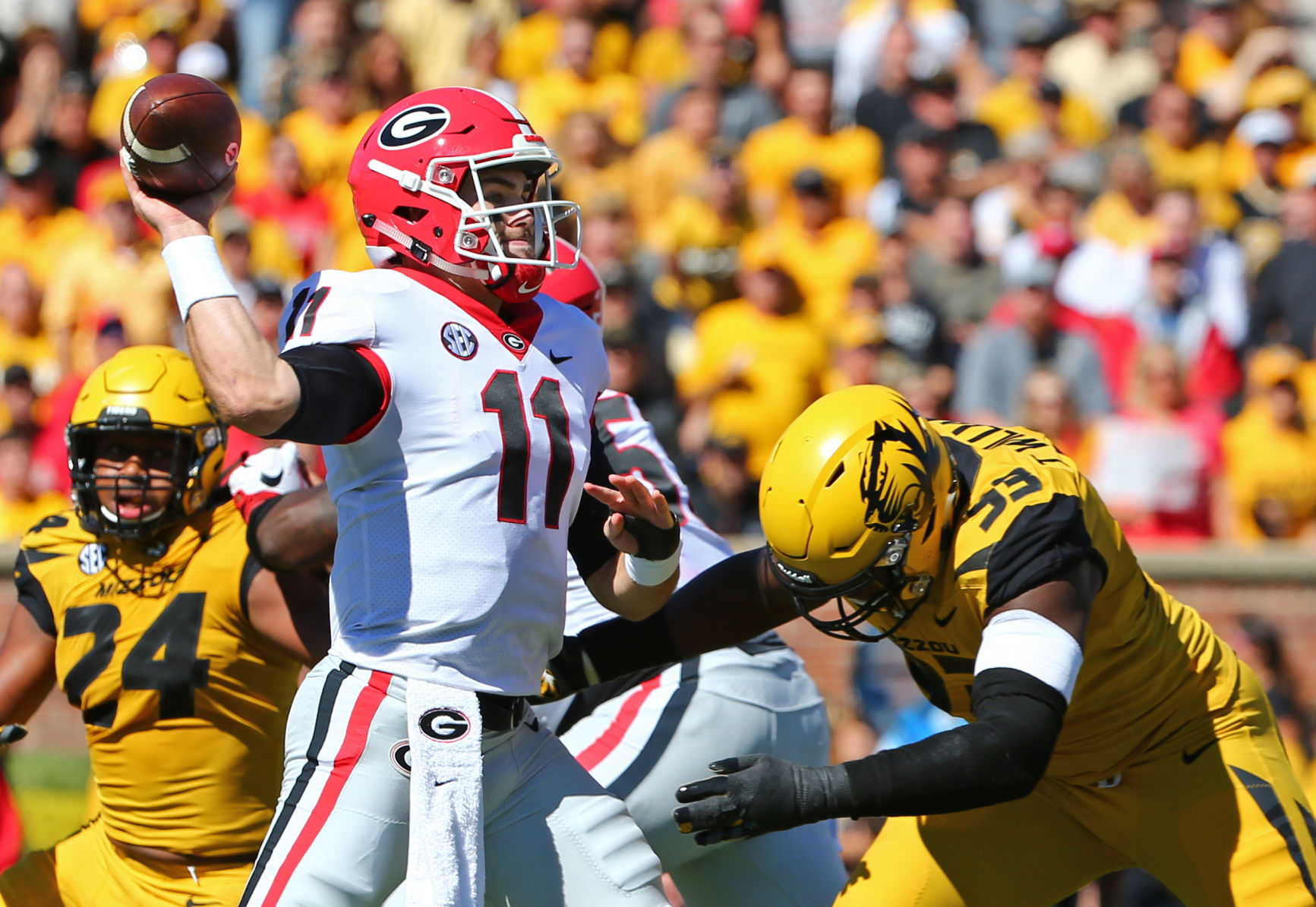NCAA Football: Georgia at Missouri